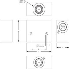 Obudowa aluminiowa SDC10-2-A-06 - CP9102A06M