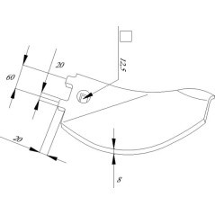 Randleitblech R. - CP6012