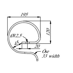 Helper spring 32x10mm - CP514