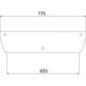 Rear window lower - D6905 Rear window lower - D6905