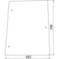 Side glass - D6721 Side glass - D6721