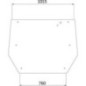 Rear window upper - D4089 Rear window upper - D4089