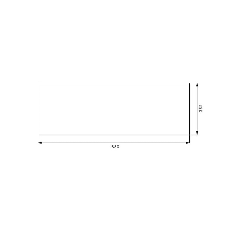 Rear window lower - D7505 Rear window lower - D7505