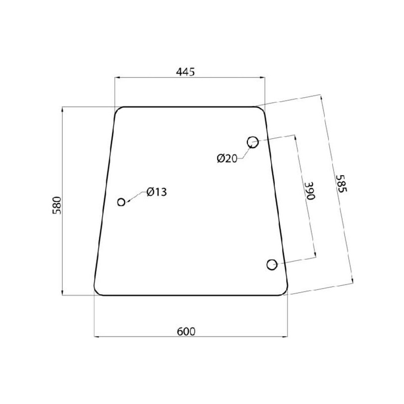 Side window - D6904