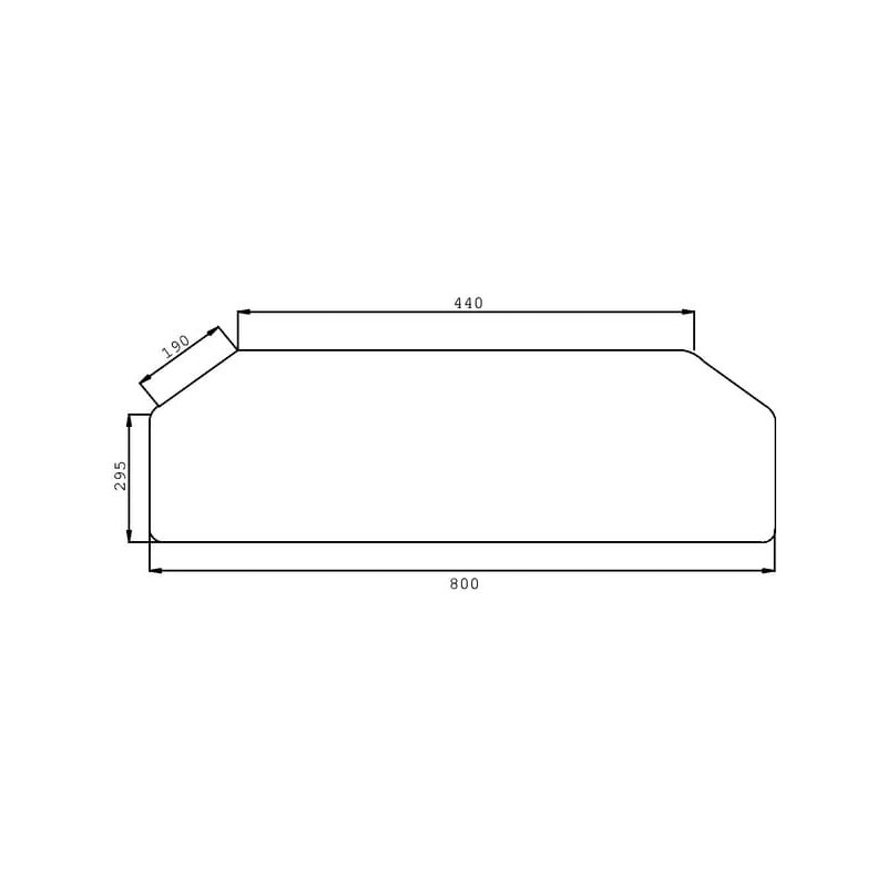 Rear window lower - D7517 Rear window lower - D7517