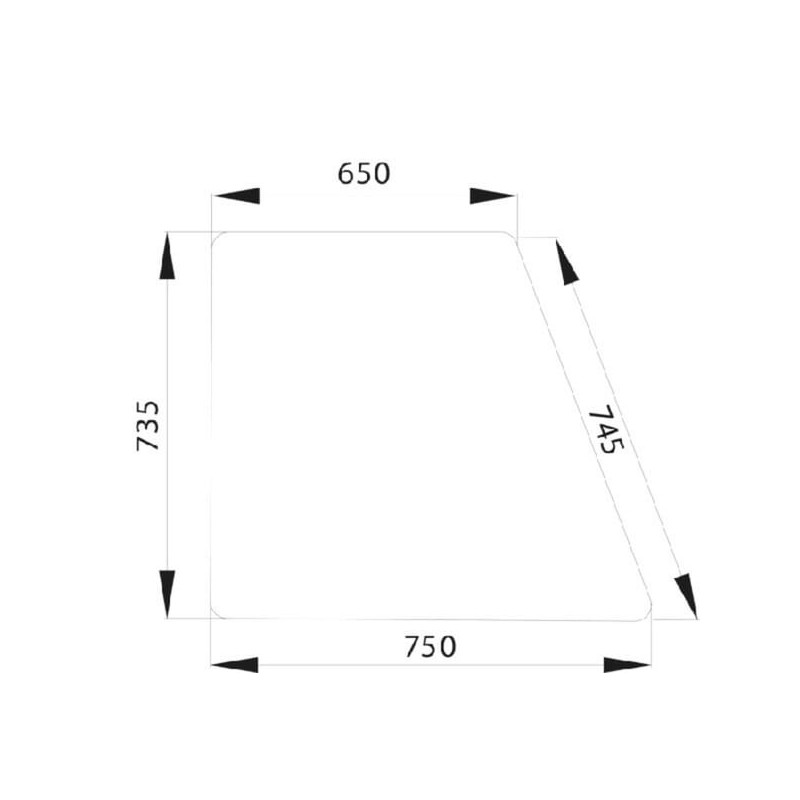 Side window - D4016