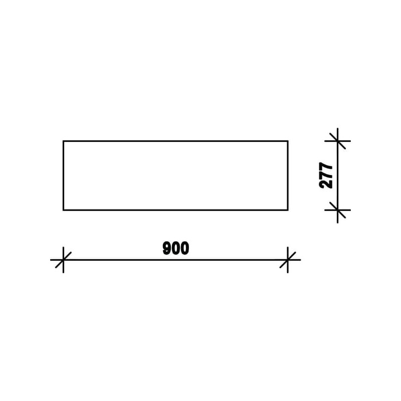 Szyba tylna dolna - D7733 Szyba tylna dolna - D7733
