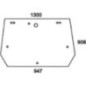 Rear window upper - D6722A Rear window upper - D6722A