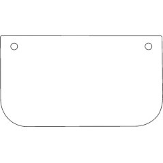 D30086 Unbranded, Cab glasses 