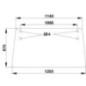 Rear window upper - D7408 Rear window upper - D7408