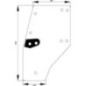 Szyba drzwi - D7729T