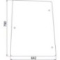 Side glass - D6720