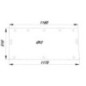 Rear window upper - D8508