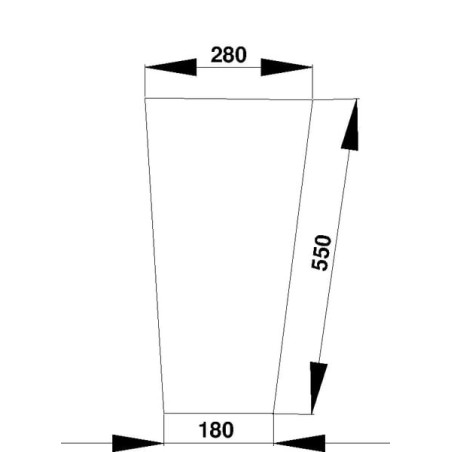 Windscreen lower - D4002