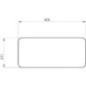 Rear window lower - D7095 Rear window lower - D7095
