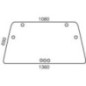 Windscreen or rear window - D7710
