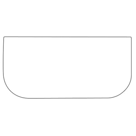 Front lower glass - D20070