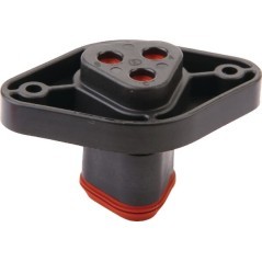 Chassis socket 3 P. Female - DSDT063SCL08