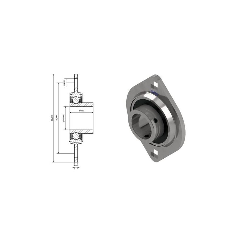 Flange bearing - DR023487