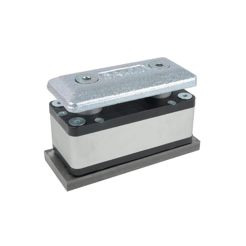 Spring impact buffer with plat - DK83030
