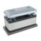Spring impact buffer with plat - DK83030