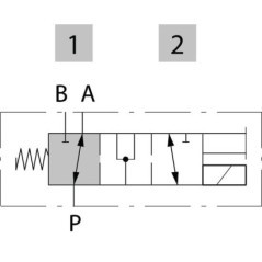 Elektromagnetventil 3/2 12V DC - DFE203005