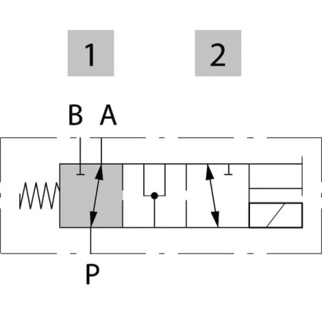 Elektromagnetventil 3/2 12V DC - DFE203005