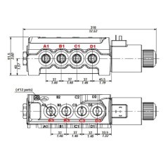 DFE110001 Walvoil, 2 