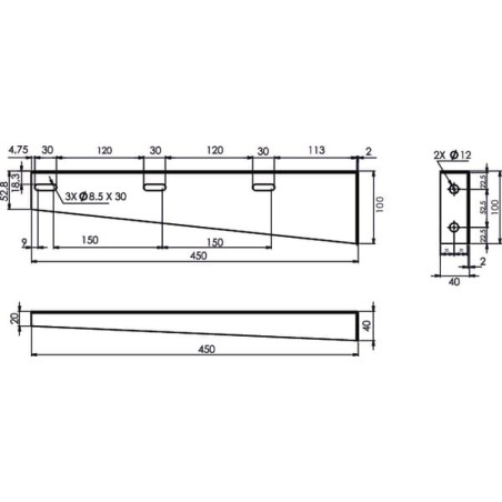 Mouting bracket set - DK88512