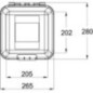 Fire extinguisher box - DK82412 Fire extinguisher box - DK82412