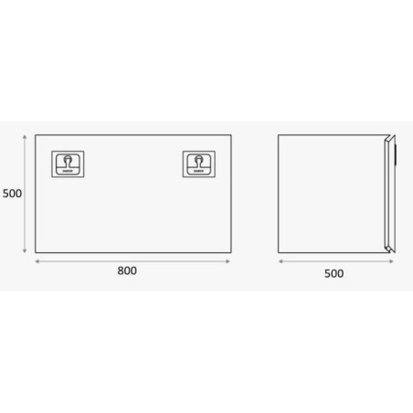 ZEN30 toolbox black steel - DK8Z3040