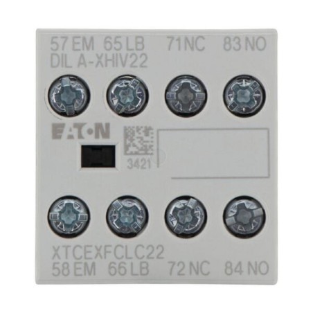 Aux. contact module 2NOe/2NCl - DILAXHIV22