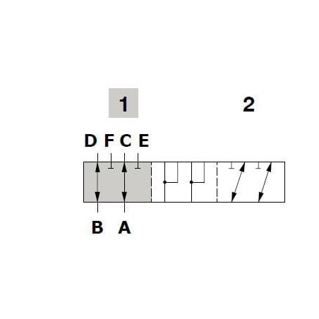 Kurek 6-drogowy - DF106001