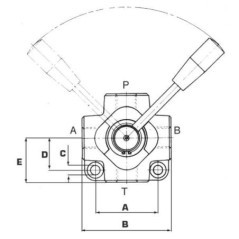 DH254B Walvoil, 2-way 