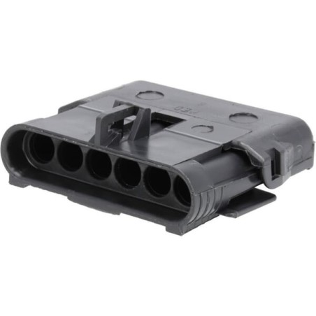 Plug housing 6 P. Male WP - DE12020786