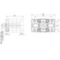 Flange front and rear - DE4150 Flange front and rear - DE4150