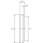 Cylinder base 80 - DC3908001 Cylinder base 80 - DC3908001