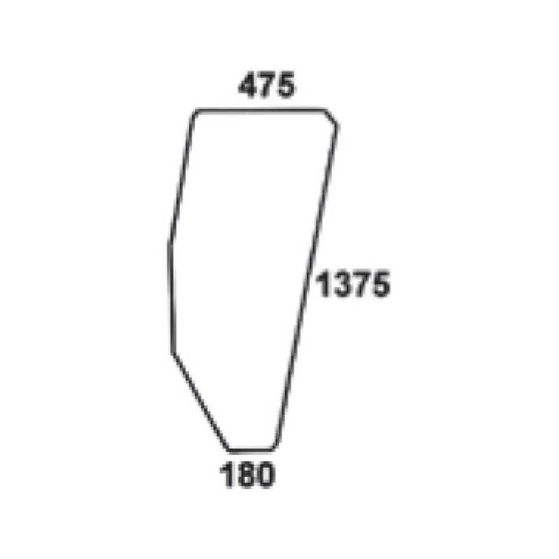 Door glass - D9006 Door glass - D9006