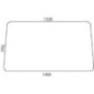 Windscreen upper - D9030