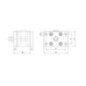 Flange front and rear - DE311216 Flange front and rear - DE311216