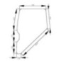Door glass - D9105 Door glass - D9105