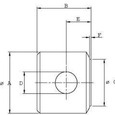 End caphole d.20.25 D50 - DC39BEVD050B