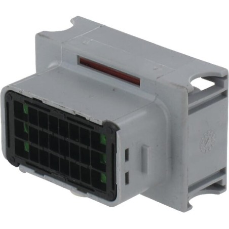 Plug housing 24 P. Female Grey - DE211PC249S8033