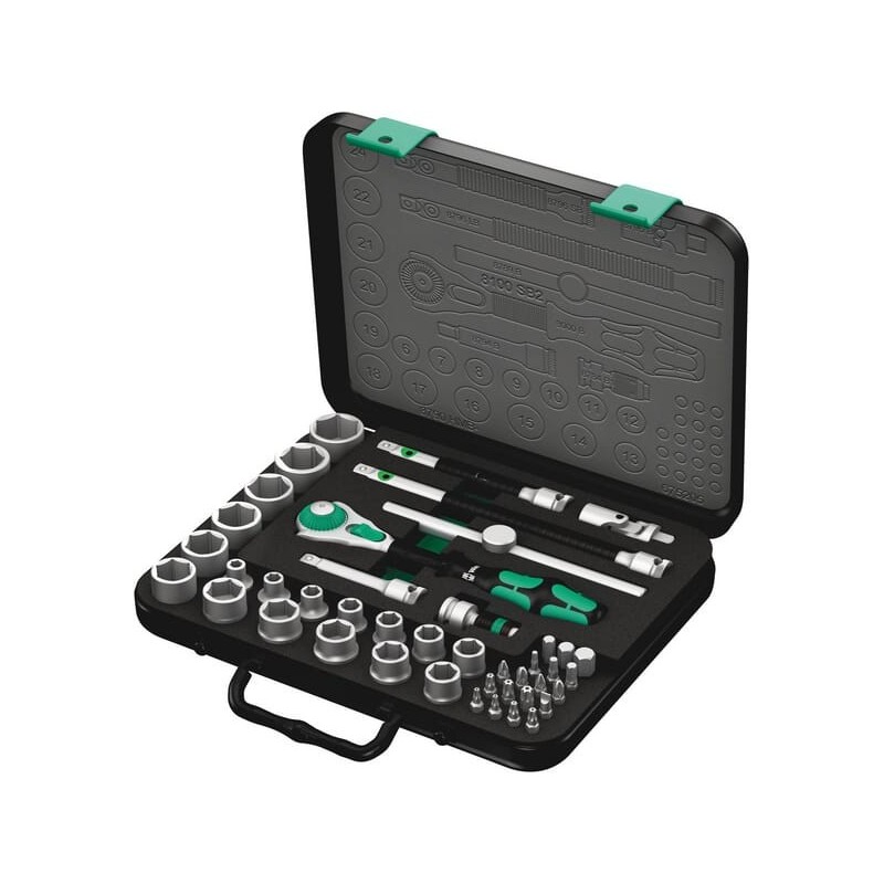 Socket sets 3/8 in 43 Pieces - DP8100SB2 Socket sets 3/8 in 43 Pieces - DP8100SB2
