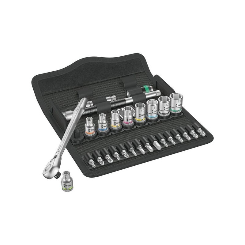 Socket set 1/4 inch, 28 pcs - DP004018