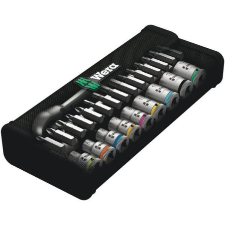 Socket set 1/4 inch, 28 pcs - DP004018