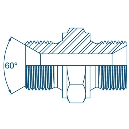 Adapter 1/4 BSP 3852A - DNB04A