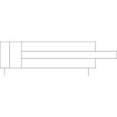 Round cylinder - DNR2050M