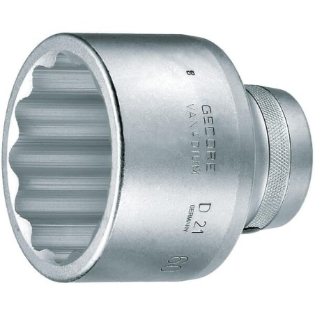 Klucz nasadowy 1 cali 12 kt. UD-profil Gedore, 70 mm - DPD2170