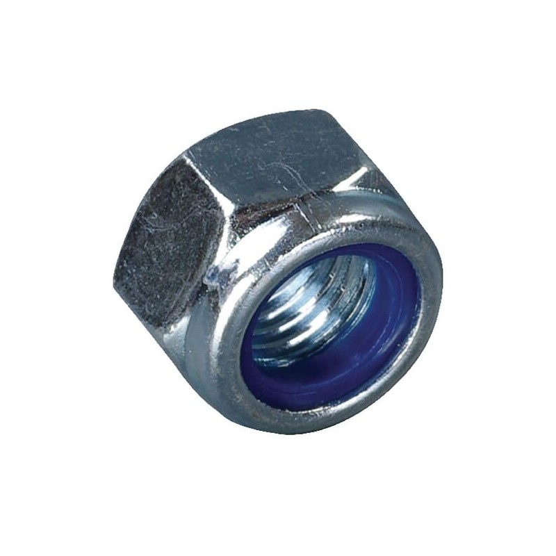 Nut LH-M16 DIN985-8 Galvanized - E04810ASM